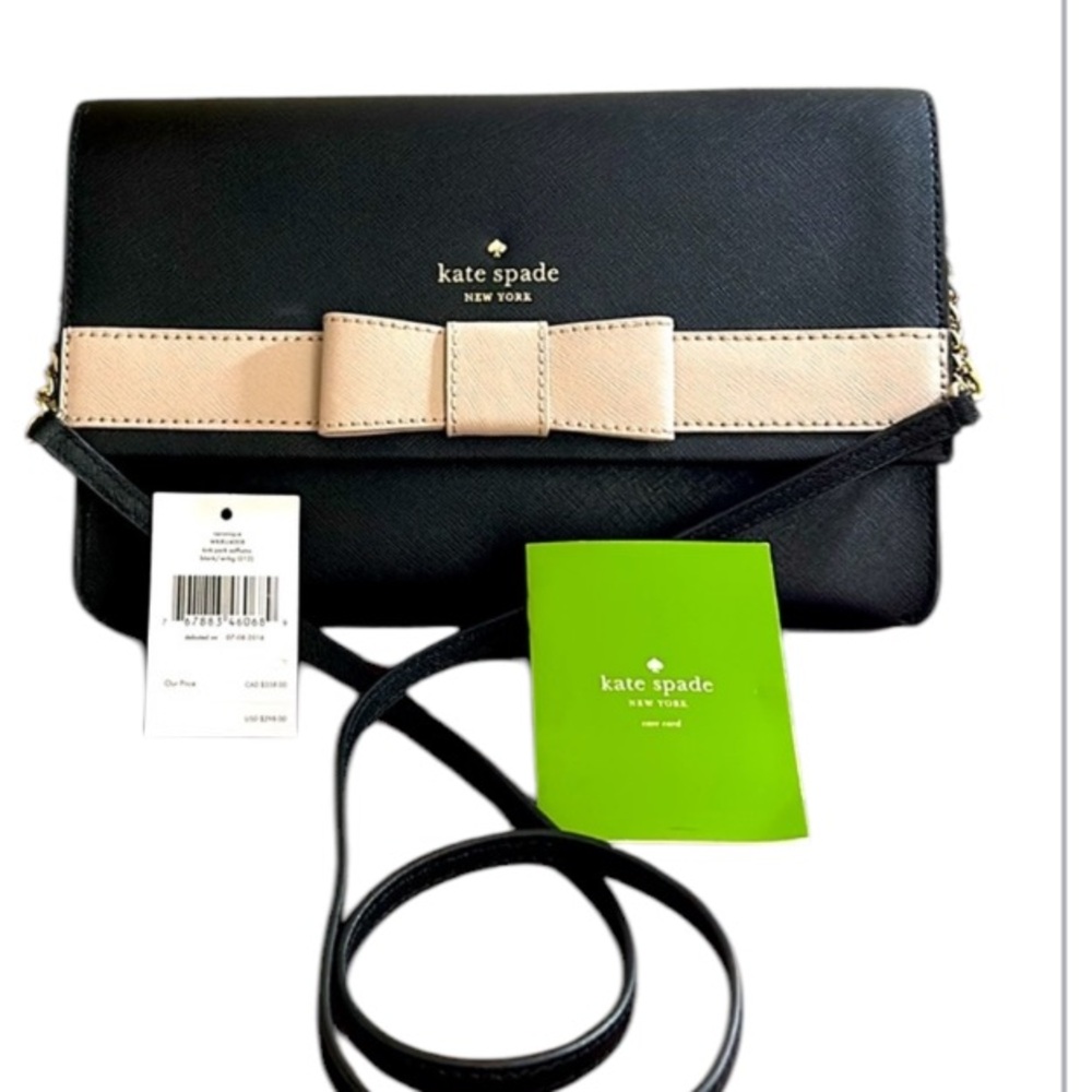 NEW KATE SPADE VERONIQUE CROSS BODY BAG WITH RIBBON